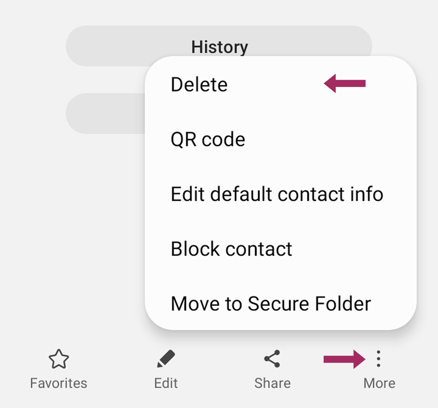 从 Android 中删除联系人