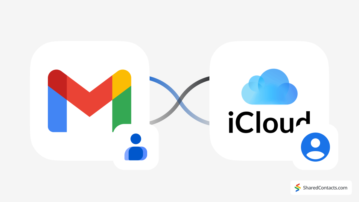 Zusammenführen von Google Mail- und iCloud-Kontakten