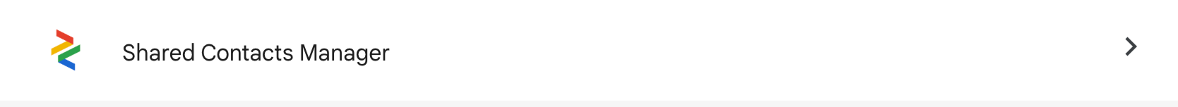 Como desinstalar o Shared Contacts Manager