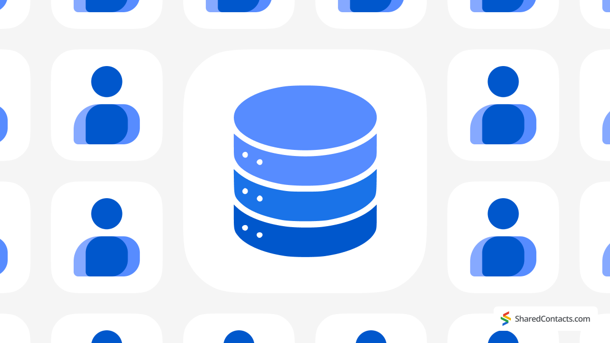 Cara membuat basis data kontak