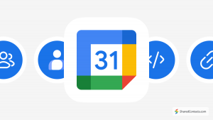 Sådan deler du Google Kalender