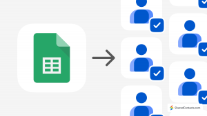 Sådan deler du Google Sheets
